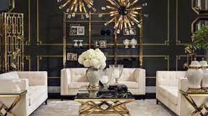 gold living room