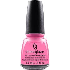china glaze nail lacquer glow with the