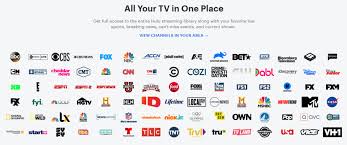 hulu live tv channels what channels