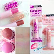 maybelline baby lips crystal collection