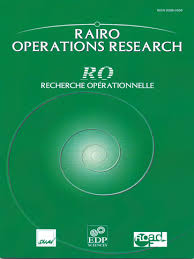 RAIRO - Operations Research