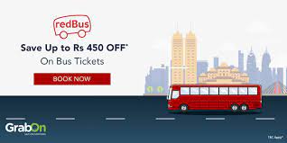 Redbus Bus Ticket Offer Code Today gambar png