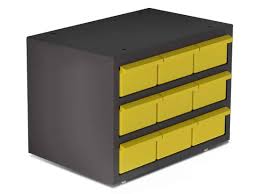 9 drawer parts storage cabinet for vans