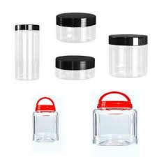Plastic Small Large Storage Jar Lids