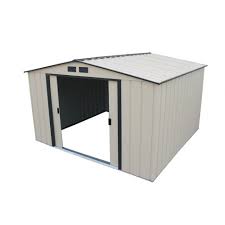 duramax 10x10 eco metal storage shed