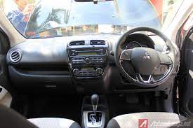 mitsubishi mirage facelift interior