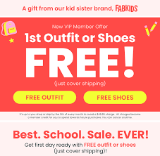 your free gift from fabkids
