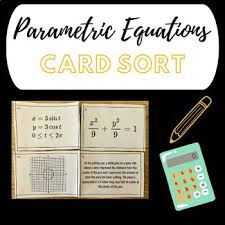 Parametric Equations Card Sort Activity
