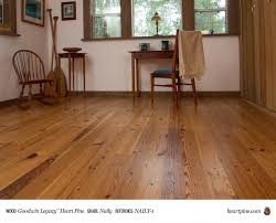 legacy heart pine naily wood flooring