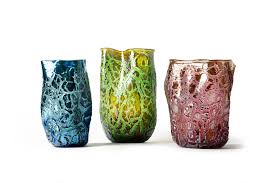 Lava Field Series Vase Mcfadden Art Glass