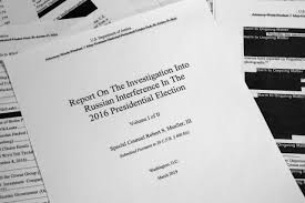 mueller report is pages few major redactions 