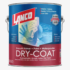 Lanco 1 Gal Dry Coat White Pastel Flat