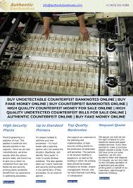 Check spelling or type a new query. High Quality Undetected Counterfeit Bills For Sale Online By Freddy Northon Issuu
