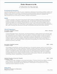 Maybe you would like to learn more about one of these? English Teacher Resume Template For Word