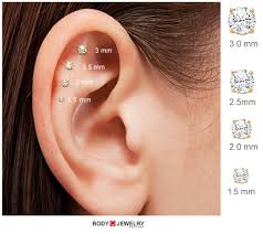 Ear Gauge Size Chart After 00 Best Picture Of Chart