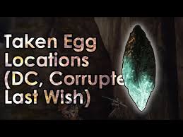 Destiny 2 16 Taken Egg Locations
