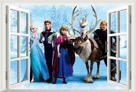 Disney Frozen Party Wall Sticker