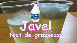 test de grossesse avec javel positif