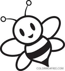 Free download bee coloring sheet on website provided. Bee Coloring Pages Bee Printable Coloring4free Coloring4free Com