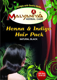 You can combine henna and indigo for brown color, but not for black. Buy Malvaniya Herbal Care Henna Indigo Powder Hair Pack 100 Natural Hair Dye Black 200 Grams Indigo Powder Indigofera Tinctoria Henna Powder Lawsonia Inermis Online At Low Prices In India Amazon In