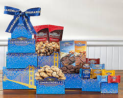 ghirardelli deluxe chocolate gift tower