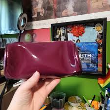 purple ulta beauty makeup travel bag