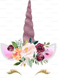 Find the perfect unicorn horn stock illustrations from getty images. Download Autumn Watercolor Floral Unicorn 3x4 Wallpaper Watercolor Floral Unicorn Horn Png Image With No Background Pngkey Com