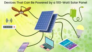 100 watt solar panel run vs 200 watts