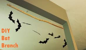 diy bat hanging branch a super simple