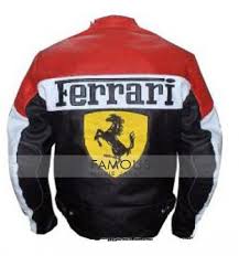 Like on ferrari cars, colors are red and. Ferrari Red Black Motorcycle Leather Jacket Designer Leather Jackets For Men S And Women S Buy Leather Jackets Coats Usa Uk