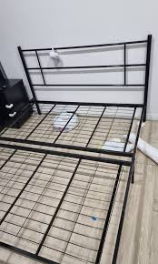 Queen Size Metal Bed Frame For