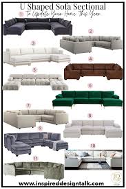 U Shaped Sectional Sofas