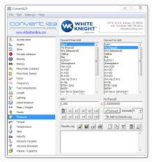 conversion software white knight