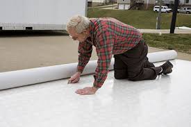can you install vinyl sheet flooring