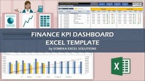 Finance Kpi Dashboard Excel Template