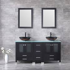 60 Double Bathroom Vanity Cabinet