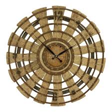 stylish and unique wall clocks wooden