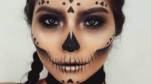 skull face halloween makeup you