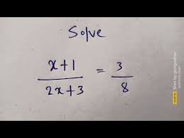 Solving Linear Equation Class 8 Maths