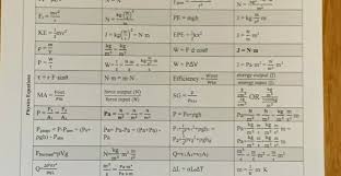 Comprehensive Mcat Equation Sheet 122
