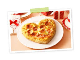 Dominos Pizza Valentines Campaign Heart Shaped Pizza 50