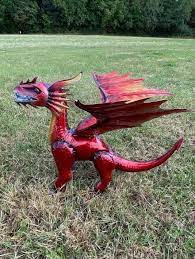 Concrete Welsh Dragon Uk