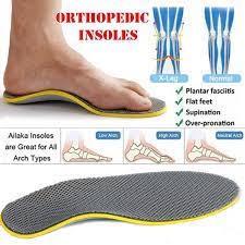 1 Pair Arch Support Cushion Feet Care Insert Orthopedic Insole for Flat Foot Health Sole Insole | Wish