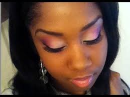 pink eyeshadow tutorial for prom
