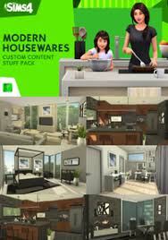 mods modern housewares cc pack by
