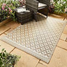 outdoor rug mocha garden decor