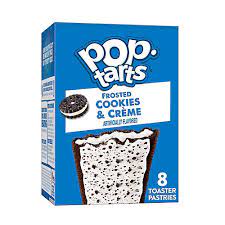 pop tarts frosted cookies creme