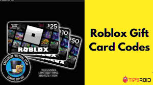 unused roblox gift card codes free