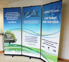check out the trade show banner we