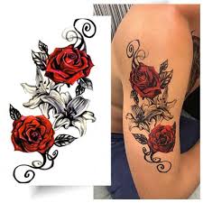 tatouage temporaire fleur de lys